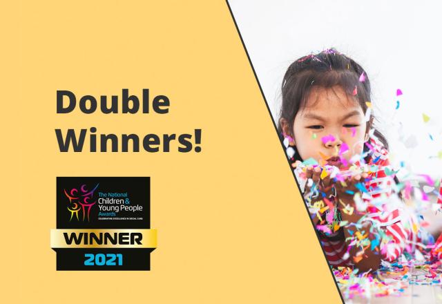 the national children & youne people awards double winners